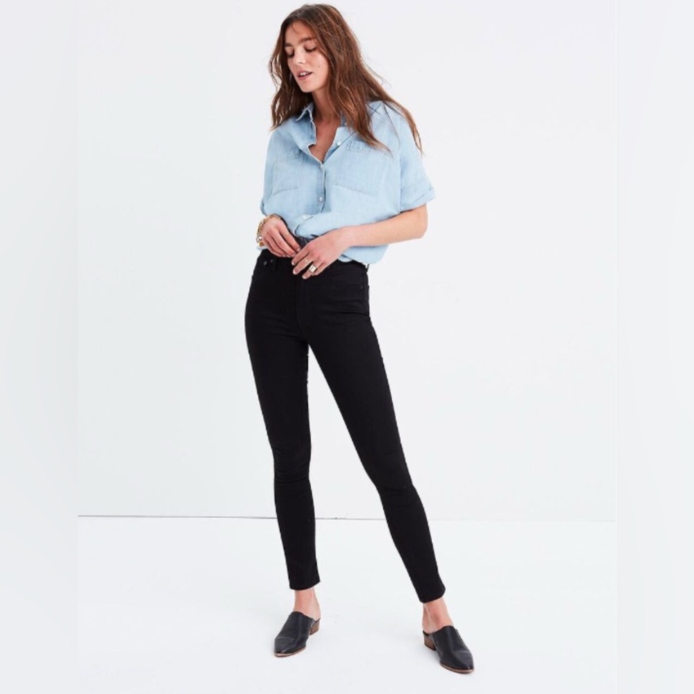 Madewell Black Skinny Jeans